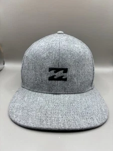 Billabong Hat Cap SnapBack Gray Fleece Outdoor Surfer - Picture 1 of 7