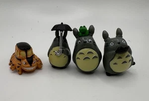 My Neighbor Totoro Lot of 4 Mini Toy Figures Small Manga Anime Kawaii - Imagen 1 de 3