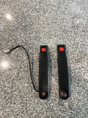 1985-89 Toyota MR2 AW11 Interior Seat Belt Buckle Receiver Left/Right Pair - Image 1 of 2