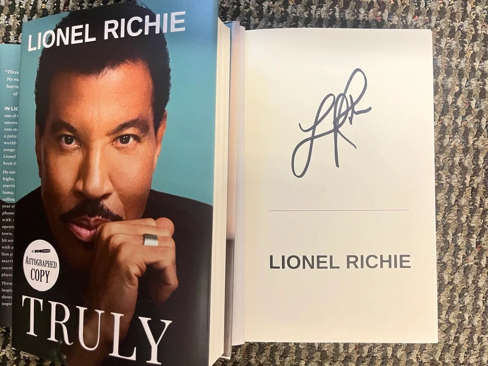 SIGNED Truly By Lionel Richie (2025 1st Edition Hardcover) New - Image 1 of 1