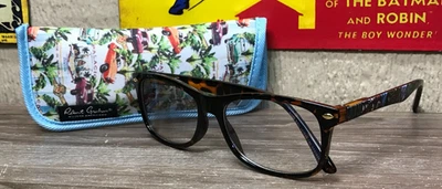 Robert Graham RG01 Brn 55-17-140 Non Prescription Glasses/Frames w/ Soft Case - Image 1 of 4