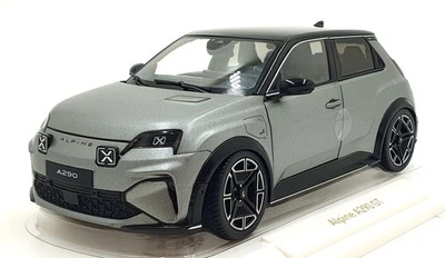 Norev 1/18 Scale Diecast 185451 - 2025 Alpine A290 GT - Grey/Black - Image 1 of 4