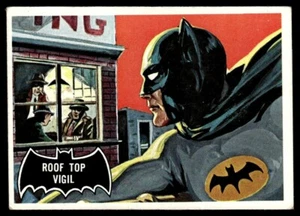 Batman 1966 Topps Black Bat techo vigilia #5 - Imagen 1 de 2