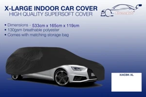 XL Black Indoor Car Cover Protector For Mercedes-Benz Sprinter 1995-2016 - Picture 1 of 3