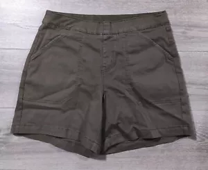 Nautica Shorts Adult Medium Brown Cotton Twill Summer Bottoms Womens - Picture 1 of 8