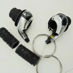 Shimano SL-RS47 RevoShift Twist Shifter 3 7 8 21 24 Speed MTB Bike Transmission - Picture 1 of 13