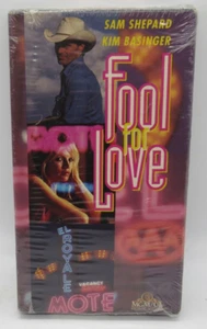 FOOL FOR LOVE VHS VIDEO MOVIE, SAM SHEPARD, KIM BASINGER, RANDY QUAID HARRY DEAN - Picture 1 of 3
