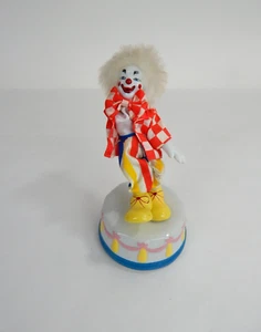 Movable Circus Clown Music Box Standing.....SEE VIDEO.... - Picture 1 of 5