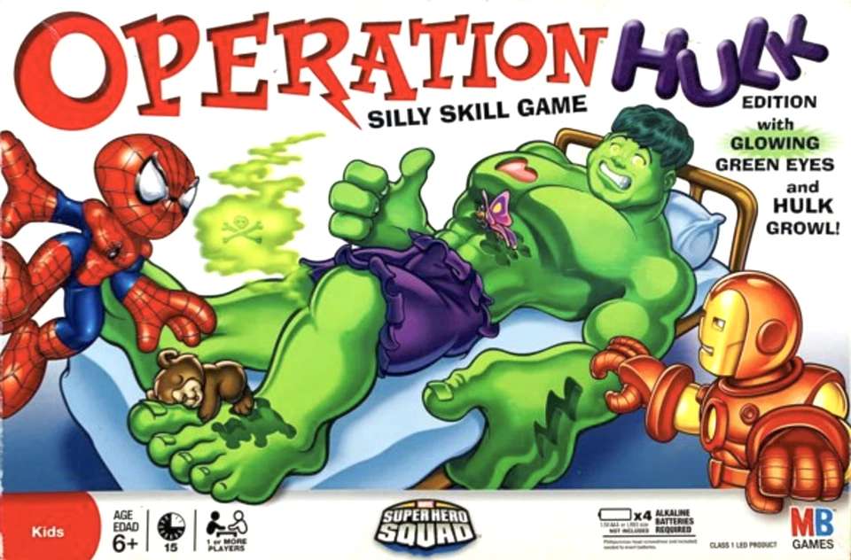 Operation Incredible Hulk Collectors Game Replacement Pieces Sold Individually - Image 1 of 1