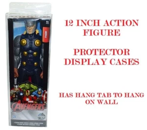 50 PACK 12" Inch Action Figures Clear Plastic Protectors Case Display Boxes - Picture 1 of 8