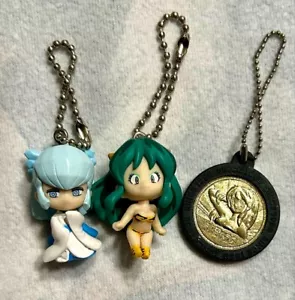 Urusei Yatsura Figur Schlüsselanhänger Lot 3 Set Lum Maskottchen Rumic Japan Anime M599 - Bild 1 von 3