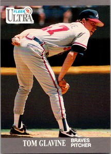 1991 Fleer Ultra Tom Glavine Atlanta Braves #5
