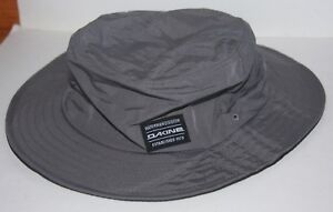 Dakine Boonie Hat Cap Gray S/M 100% Nylon Hidden Pocket
