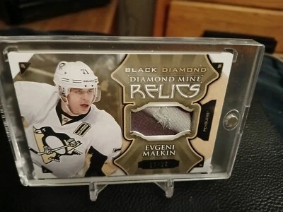 2015/16 UD BLACK DIAMOND RELICS EVGINI MALKIN PATCH  # 12/25 - Image 1 of 3