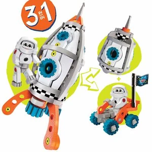 Bloco 3 In 1 Galactic Mission STEM Toy 3D Interlocking Foam Building Block Set - Picture 1 of 9