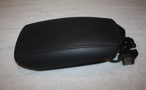 2013-2016 Ford Fusion Front Center Console Arm Rest Black Leather w Light Stitch - Bild 1 von 6