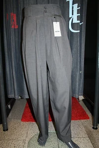 Phönix un Protagonista Hose Domenico grau neu Art. Nr.06885 4 mit Nadelstreifen - Picture 1 of 5