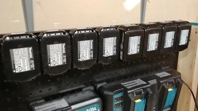 Tool Storage - Pegboard Mounted Makita LXT 18v Battery Holder