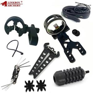 Archery Bow Sight Kits Arrow Rest Stabilizer for Hunting Recurve/Compound Bow