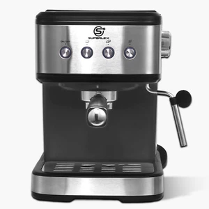 SUPERLEX Espresso Coffee Machine Cappuccino Machines w/ Milk Frother Steam Wand - Picture 1 of 10