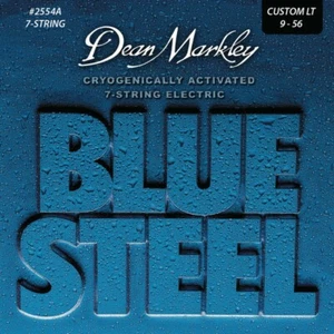 Cuerdas de guitarra eléctrica Dean Markley 7 cuerdas azul acero 09-56 luz de polvo 2554A - Imagen 1 de 1