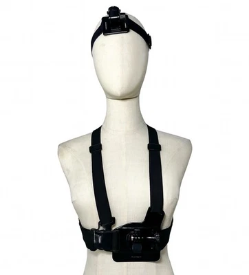 Action Cam Chest + Head Mount Kit – Works w/ GoPro DJI Insta360 - Image 1 of 4