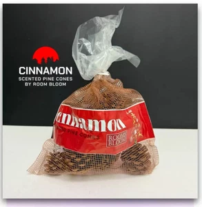 Cinnamon Scented Pine Cones | Room Bloom Long Lasting NIB 6oz - Picture 1 of 1