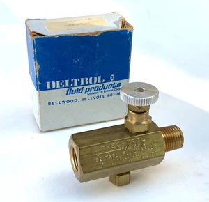 NOS Deltrol Flow Control Valve FMF20BK FMF 20 B K - Picture 1 of 1