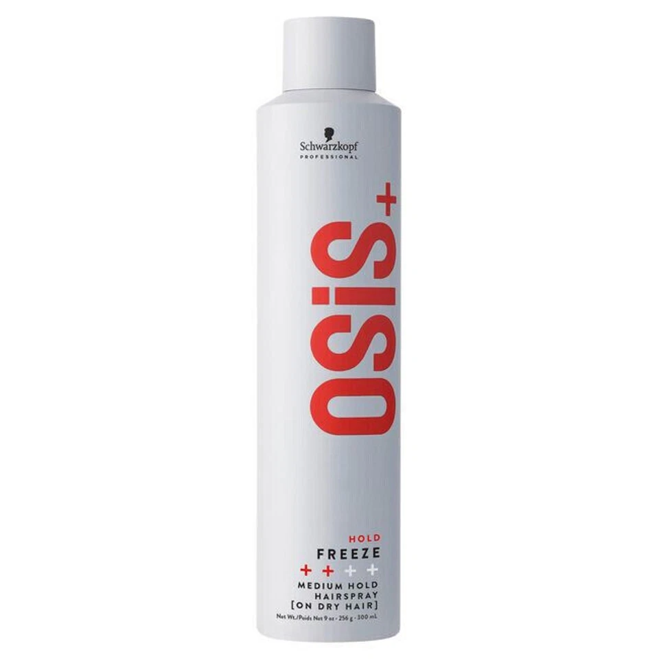 Schwarzkopf OSiS+ spray de cabelo congelamento médio 9 oz controle forte - Imagem 1 de 1