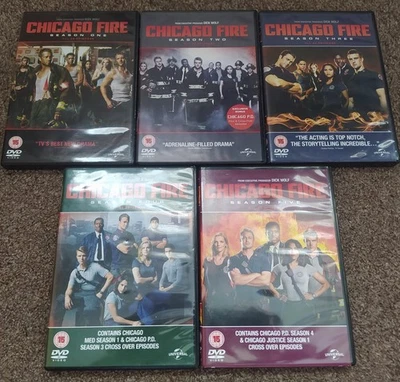 Chicago Fire DVD Seasons 1-5 Region 2 & 4 - Image 1 of 2