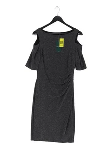 Ralph Lauren Women's Midi Dress UK 8 Black Nylon - Picture 1 of 5