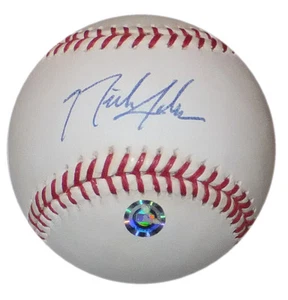 NICK JOHNSON SIGNED SELIG OML BALLYANKEES EXPOS NATIONALS ORIOLES MIAMI MARLINS - Picture 1 of 2