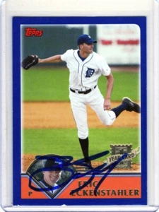 Autógrafo Topps Chrome Traded #T253 Eric Eckenstahler FY 2003 - Imagen 1 de 2