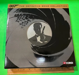 2001 Corgi JAMES BOND 007 The DEFINITIVE BOND (4) Car Collection MIB SEALED - Picture 1 of 4