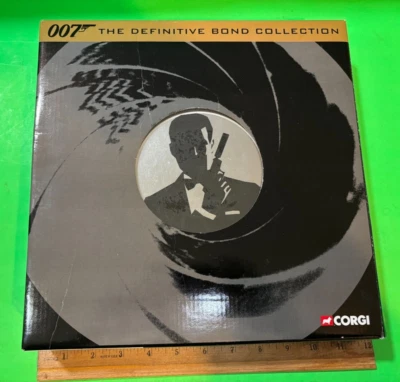 2001 Corgi JAMES BOND 007 The DEFINITIVE BOND (4) Car Collection MIB SEALED - Image 1 of 4