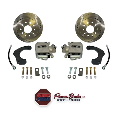 Kit completo de frenos de disco trasero Chevrolet Bel-Air 1955-'57 #55-317-TDS Foto 1 de 2