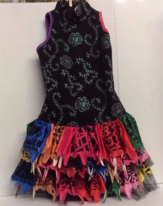 MONSTER HIGH Skelita Calaveras Costume Dress Size Medium Halloween - Picture 1 of 9