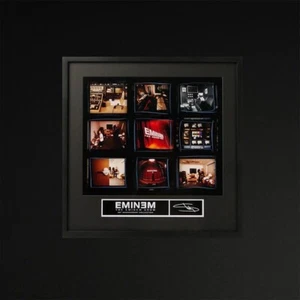Hoja de contacto fotográfica enmarcada The Eminem Show ¡FIRMADA AUTOGRAFIADA! Corbata certificado de autenticidad - Imagen 1 de 6