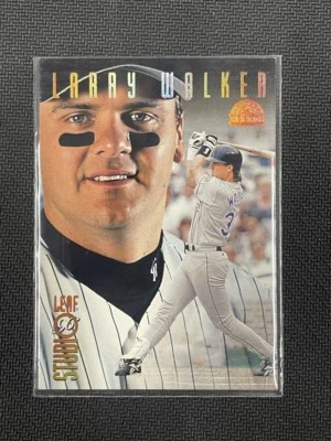 Larry Walker 1996 Leaf Studio Bronze One OF two Thousand Rockies #78 1/2000 - Image 1 of 2