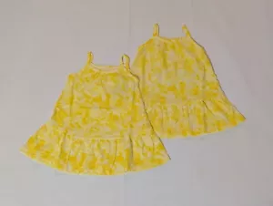 (2) Zwilling Baby Mädchen Kleider Größe 12M Neu mit Etikett Batik Okie Dokie - Bild 1 von 5