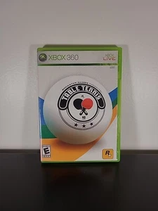 Rockstar Games Presents Table Tennis (Xbox 360, 2006) - Complete CIB - Picture 1 of 4