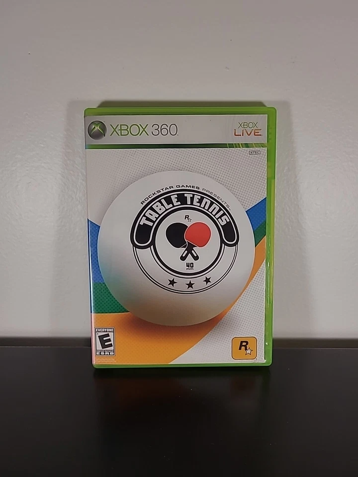 Rockstar Games Presents Table Tennis (Xbox 360, 2006) - Complete CIB - Image 1 of 4
