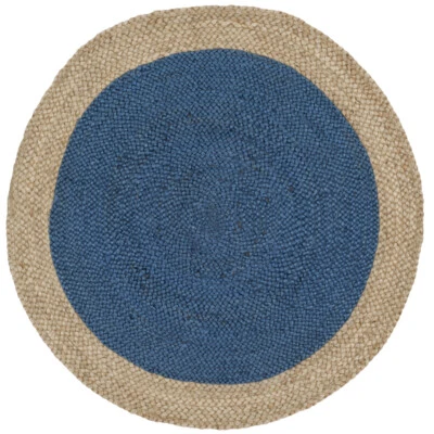 SAFAVIEH Natural Fiber NF801D Royal Blue / Natural Rug