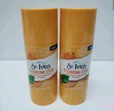 Barra limpiadora St. Ives, miel de albaricoque y manuka 1,59 oz cada una (lote de 2) Foto 1 de 2