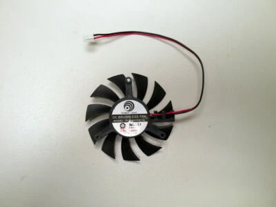 Cooler Fan For ATI NVIDIA Video Card Power Logic PLD06010S12L 55mm 2 Pin - Image 1 of 3