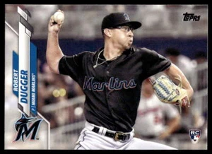 2020 Topps #475 Robert Dugger RC Miami Marlins - Picture 1 of 2