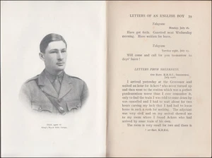 Memorial Volume RICHARD BYRD LEVETT Letters of an English Boy K.R.R.C. DIED 1917 - Picture 1 of 12