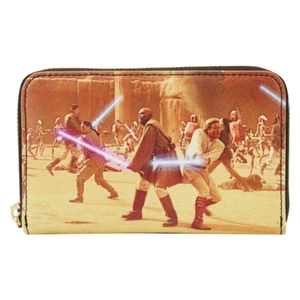 Licensed Loungefly Star Wars Episode II Attack of the Clones Zip Around Wallet - Picture 1 of 1