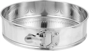 Springform Pan 10 Inch Stainless Steel Springform Cake Pan Leakproof Nonstick Ch - Picture 1 of 9