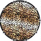 20" Custom Bass Kick Drum Front Head Skin Graphical Cheetah Print